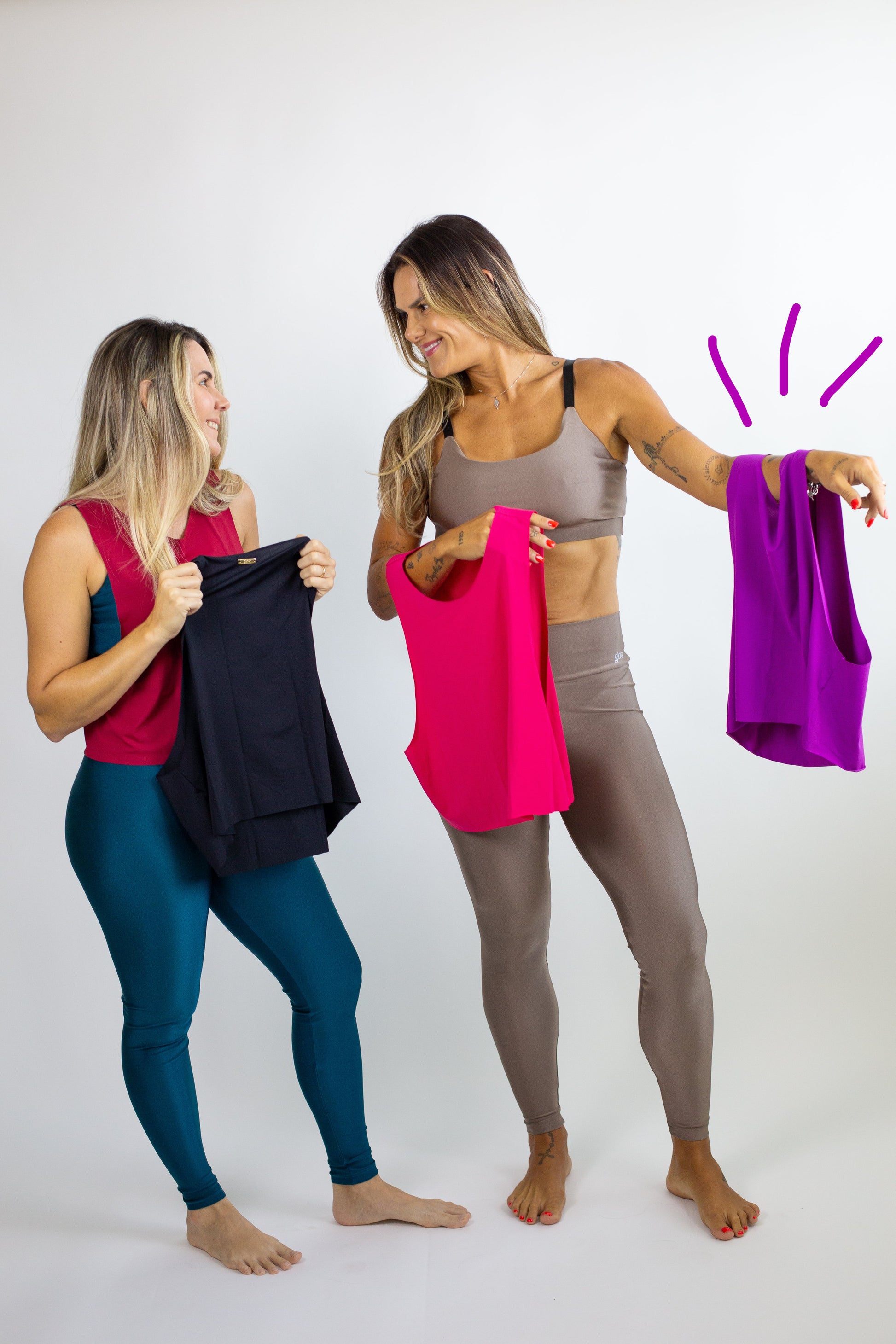Vivid Violet Wine Tank Top - Smash Colors