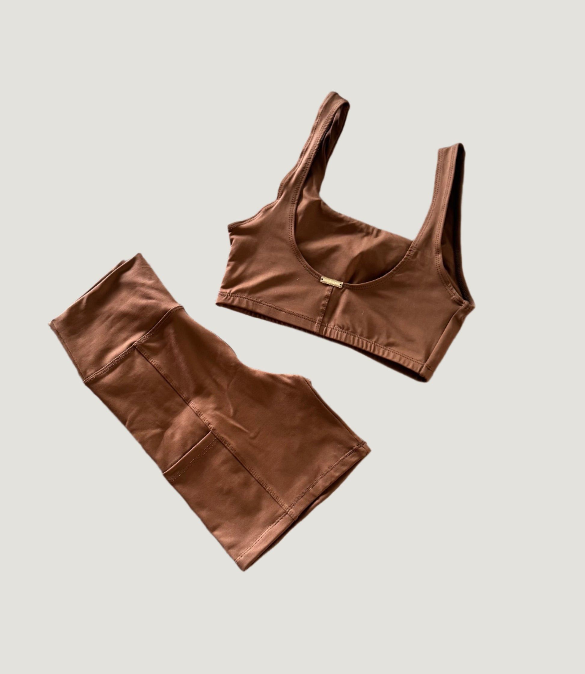 Brown Short & Top Set