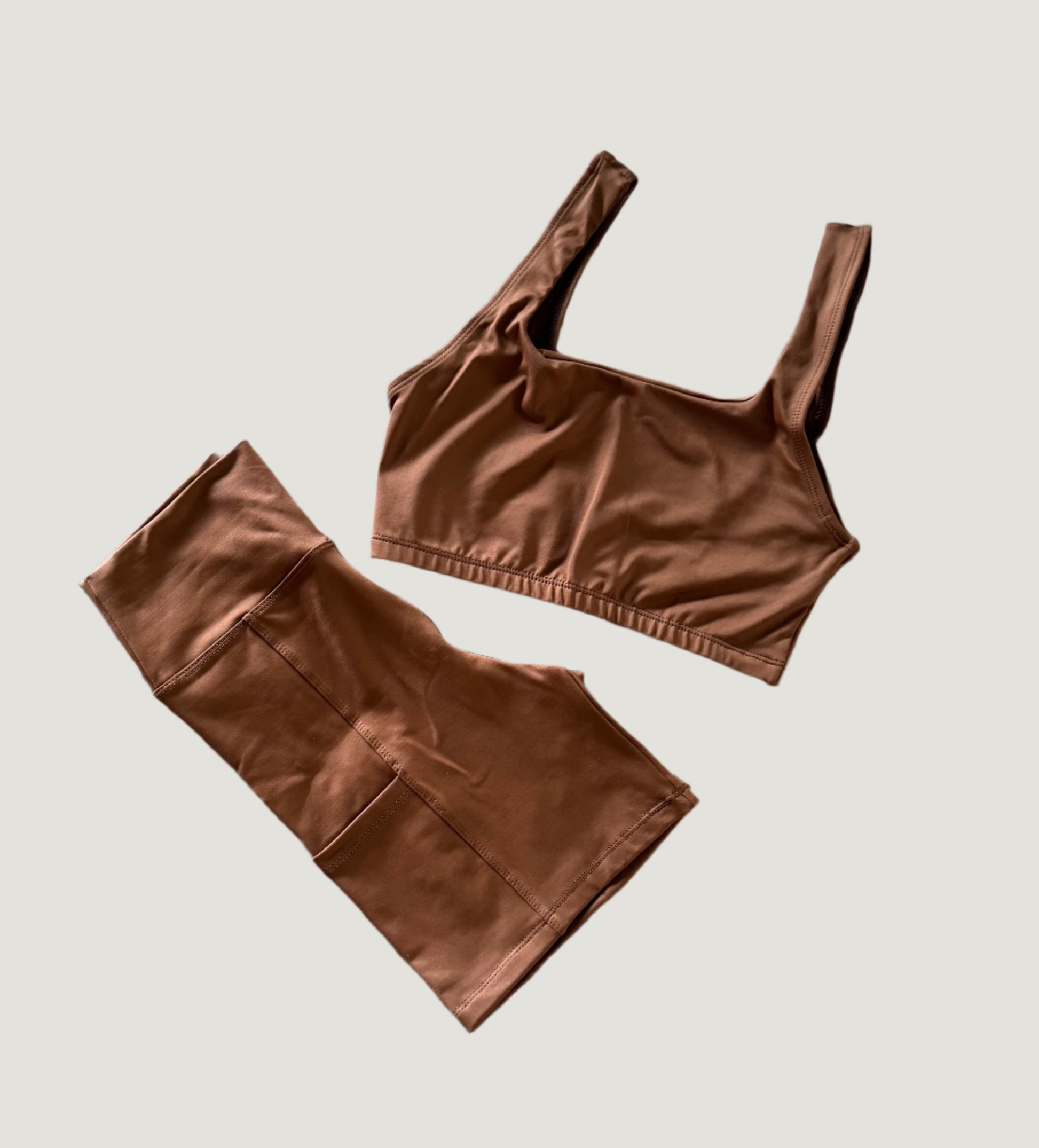 Brown Short & Top Set